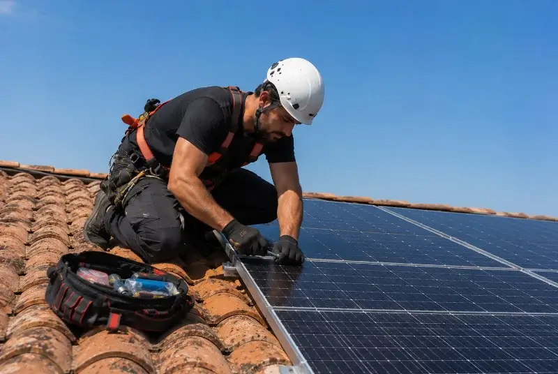 Maintenance et monitoring de panneaux solaires à Classun